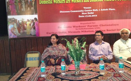 Dr.(Mrs.) Charu WaliKhanna, Member, NCW is Chief Guest at “Domestic Workers’ Day - Celebrating Anniversary of ILO Convention 189”