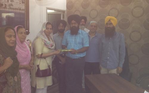 Dr. Charu WaliKhanna, Member, NCW visited at Amritsar on 22.06.2012 to discuss ‘Issues concerning women” 