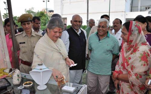 Ms. Mamta Sharma, Hon’ble Chairperson, NCW inaugurated the “Mahila Swablamban Deepawali Mela”