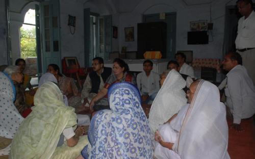 Mrs. Nirmala Samant Prabhavalkar visited Varanasi as per the National Commission for Women’s mandate to assess the infrastructure and living conditions of the inmates of the government run dwelling places for women