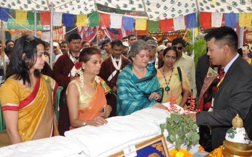 Ms. Mamta Sharma, Hon’ble Chairperson, NCW was the chief Guest and inaugurated the welfare exhibition; organize by Himveer Wives Welfare 