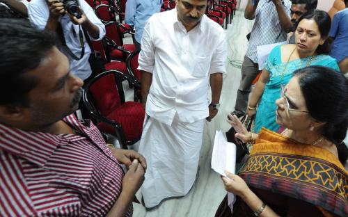 Public hearing conducted by Dr. Girija Vyas, Chairperson, NCW