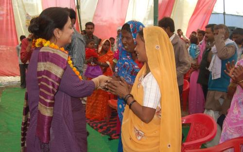 Ms. Shamina Shafiq, Member, NCW attended a Legal Awareness Program at Sakran, Uttar Pradesh