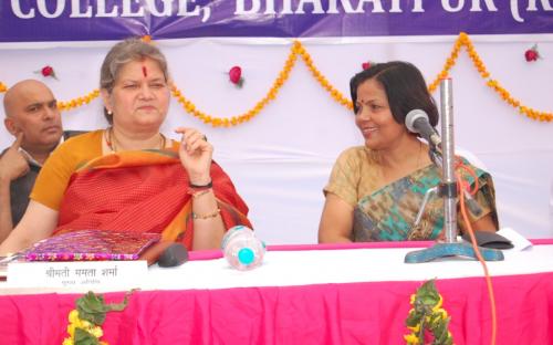 Smt Mamta Sharma, Chairperson NCW was the chief guest at National Seminar “Domestic Violence And Women” organized by Department of Psychology, R. D. Girls College, Bharatpur, Rajasthan