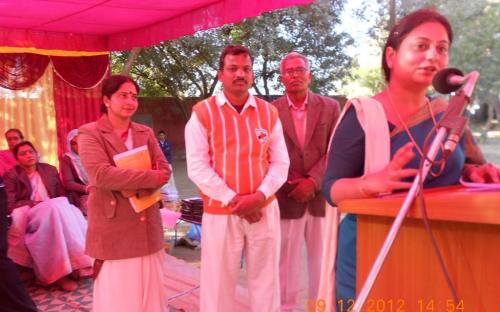 Ms. Shamina Shafiq, Member, NCW attended a sammelan on “Beeti Bachov” organised by Gram Panchayat Chiriya & Beti Desh ki Shaan Foundation (Regd) Bhiwani (HR) at Govt Girls Sr. Sec. School, Village Chiriya, Distt Bhiwani (HR) on 9th December