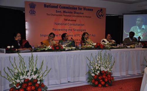 The Commission organized a National Consultation on “Reviewing the Strategies in the Provisions of PCP&DT Act” on 20th December, 2012 at India Habitat Center, New Delhi