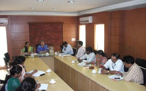 Smt. Mamta Sharma, Hon’ble Chairperson and Smt Nirmala Samant Prabhavalkar visited girls hostel and women’s jail in Sindhudurg