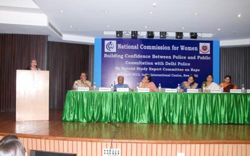 The members of the Commission attended a consultation on Building Confidence between Police and Public Consultation with Delhi Police organized by Special Study Expert Committee on rape