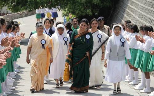 Ms. Shamina Shafiq, Member, NCW attended as Chief Guest the Annual P.Ed. Display of St. Mary’s Convent School, Nanital