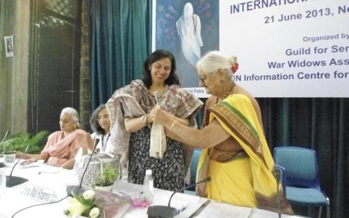 Dr. Charu WaliKhanna, Member, was Guest of Honour at the programme celebrated to observe “International Day of Widows”