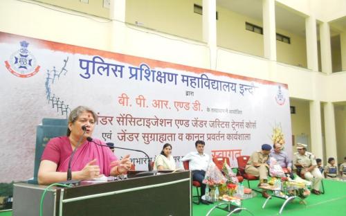 Smt. Mamta Sharma, Hon’ble Chairperson, NCW was Chief Guest at Inauguration of ‘Gender Sensitisation and Gender Justice’ Trainer Course at Indore