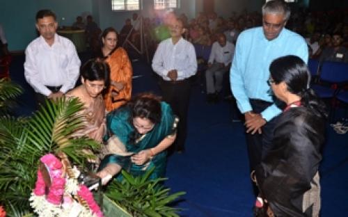 Smt. Nirmala Samant Prabhavalkar, Member, NCW inaugurated Annua Award Ceremony of Shishukunj International School