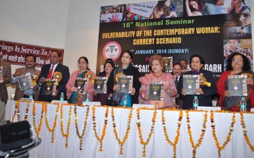 Dr. Zakir Hussain Foundation, Aligarh invited Member Shamina Shafiq, to the 10th Annual Function and National Seminar on "Vulnerability of the Contemporary Woman: Current Scenario"