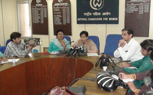 Press conference of Ms. Yasmeen Abrar, Acting Chairperson, NCW