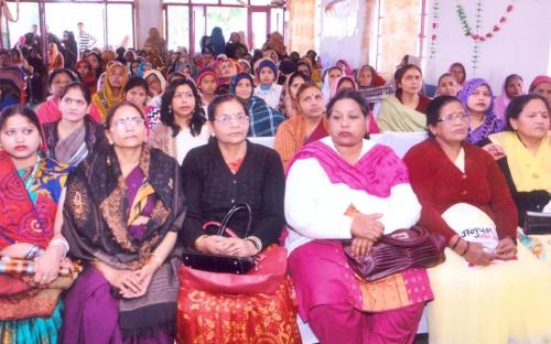 Smt. Shamina Shafiq, Member, NCW was Chief Guest in International Women’s Day function organised by Manav Adhikar Samvardhan Sanstha at Hapur, Uttar Pradesh