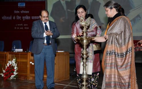 Smt. Mamta Sharma, Hon'ble Chairperson, NCW was Chief Guest at Inauguration of the Workshop on "Prevention of Sexual Harassment at the Workplace"