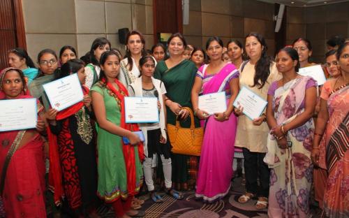 Member Shamina Shafiq attended a Symposium on Empowerment of women organized by ZEE TV