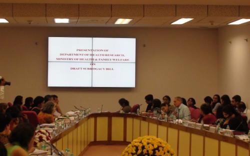 National Consultation on Surrogacy Issues  National Commission for Women organized a National Consultation