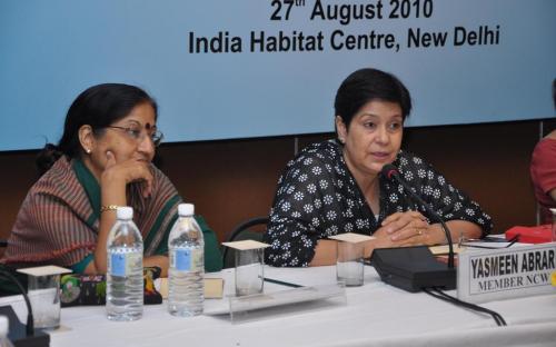 Consultation on "Laws Relating to Marriage and Dowry" at India Habitat Center, New Delhi