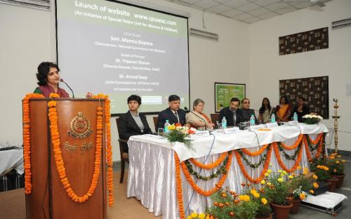 Hon’ble Chairperson had been honored as the chief guest at the launch of the website www.spuwac.com for the Special Police Unit for Women and Child, Nanakpura, New Delhi.