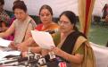 Press conference on Indecent Representation of Women - Act and Initiatives of NCW