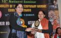 Dr. Zakir Hussain Foundation, Aligarh invited Member Shamina Shafiq, to the 10th Annual Function and National Seminar on "Vulnerability of the Contemporary Woman: Current Scenario"