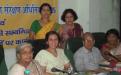 Dr. Ms Charu WaliKhanna, Member NCW with Smt S. Baluni Chairperson State Commission for Women and Vice CP Smt Kamlesh Singhal at Workshop on Domestic Violence