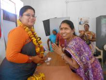 Ms. Hemlata Kheria, Member, NCW, visited Matugauda Panchayat and Sunderpur Panchayat, Dungarpur, Rajasthan